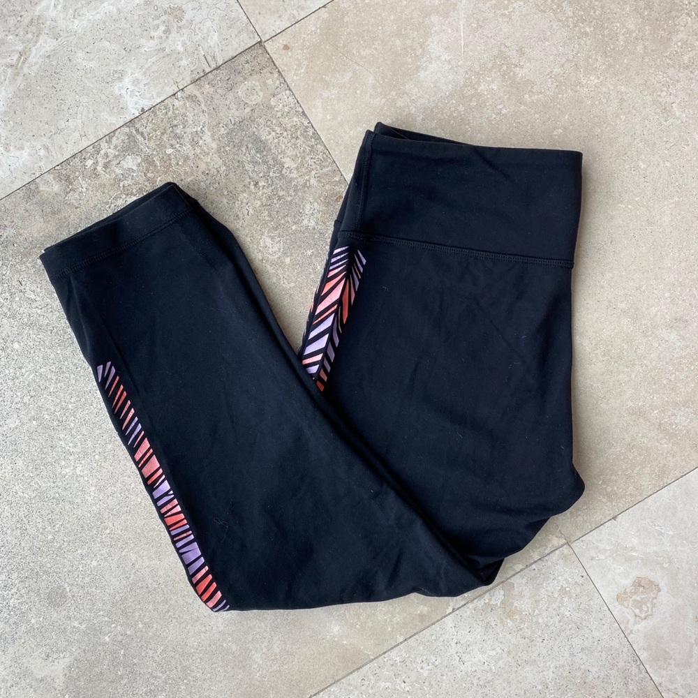 LULULEMON: CROPPED LEGGINGS- 6
